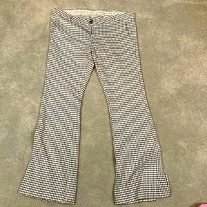 New alysi printed pants slight flare